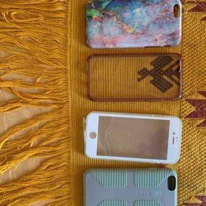 iPhone 6 6s 7 8 cases- new or like new!